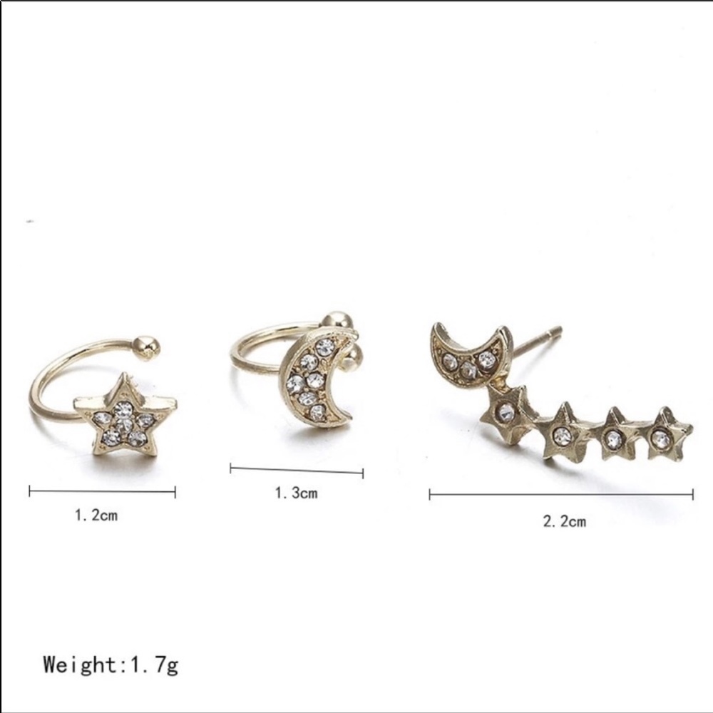 Earring cuff set - Picture 2 of 6